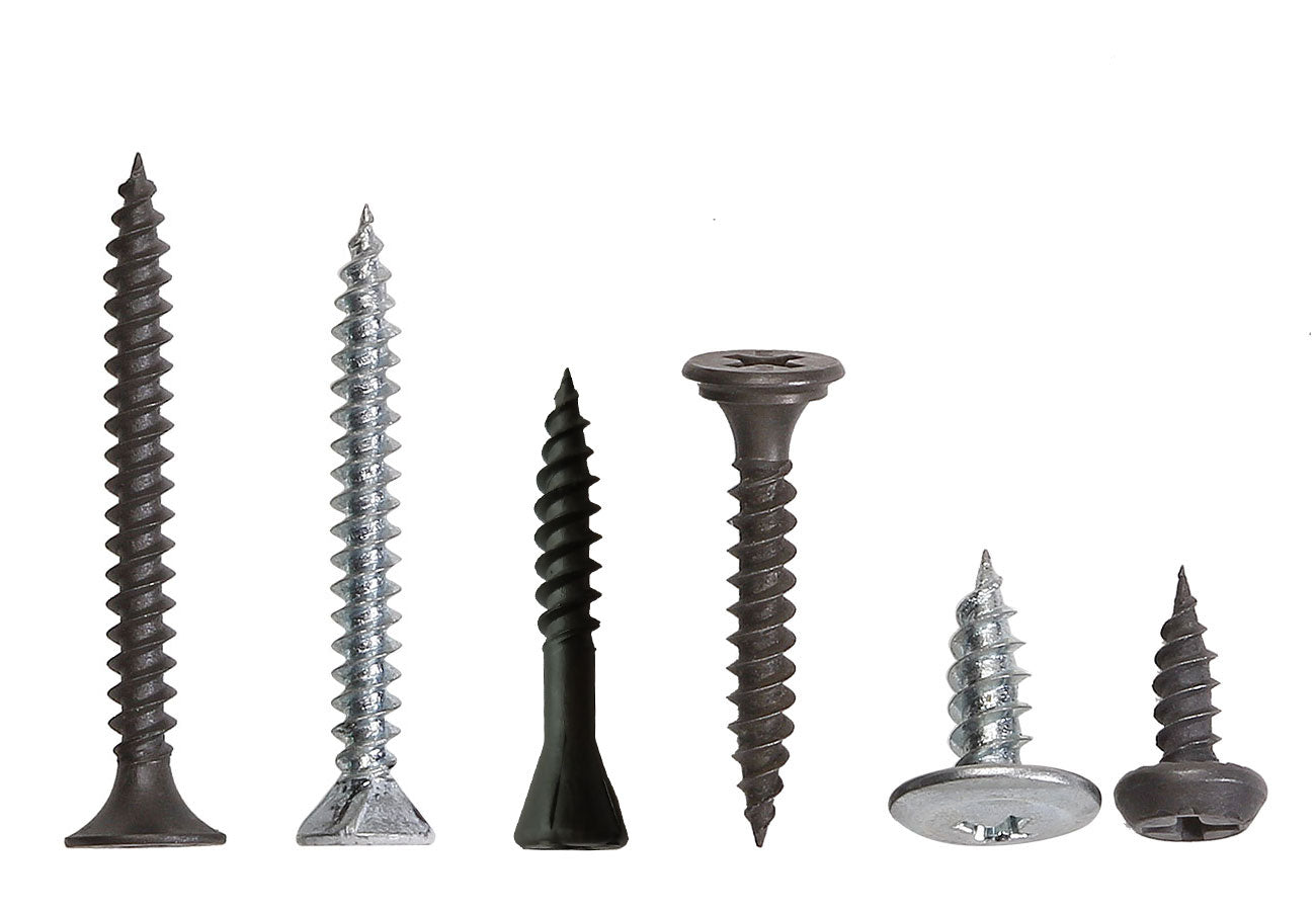 Tornillos Drywall para Placas de Yeso y Estructuras