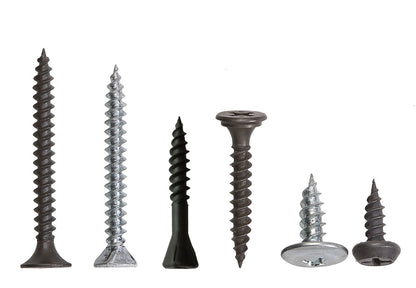 Tornillos Drywall para Placas de Yeso y Estructuras