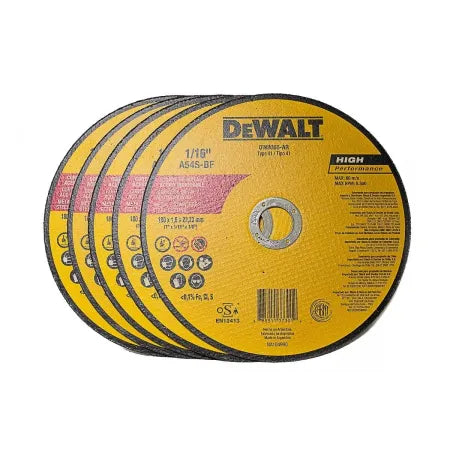 Disco Corte Fino de Metal de 7" X 1/16" X 7/8" DW8065-AR