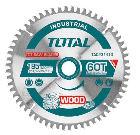 DISCO (7-1/4") MADERA 60T / TUNGSTENO (TOTAL)