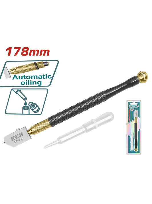 CORTADORA DE VIDRIO METALICO 500MM LARGO 178MM"