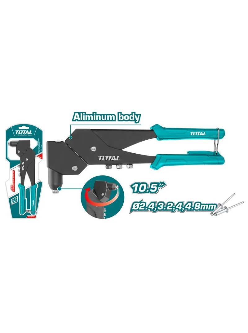 REMACHADORA CON CABEZA GIRATORIA 360° 10.5" (266.7MM)