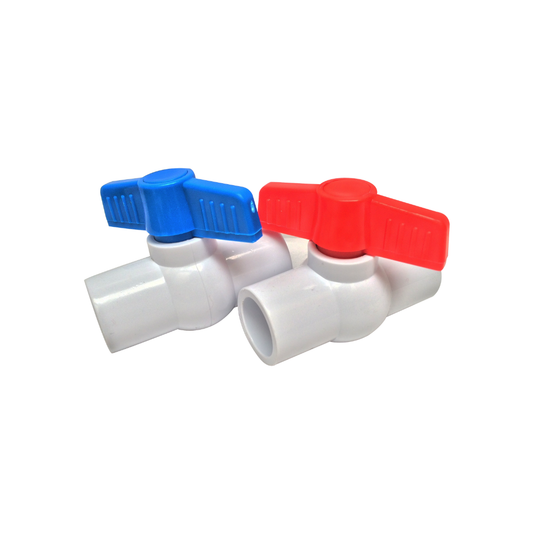 VALVULA DE BOLA EN PVC SOLDAR
