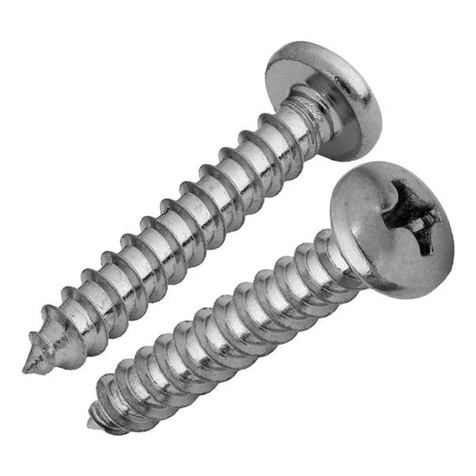 Tornillo Para Lamina Cabeza Pan Phillips Zincado